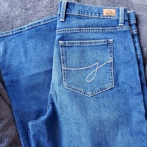 NEW Jordache High Rise Flare Distressed Jeans